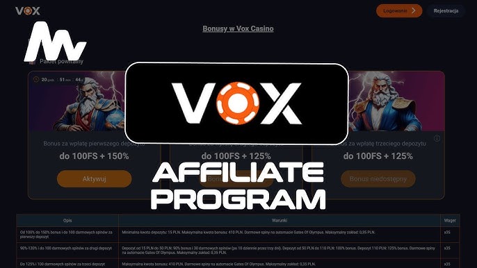 VOX Casino — Przewodnik po platformie, grach i promocjach VOX Casino — Przewodnik po platformie, grach i promocjach