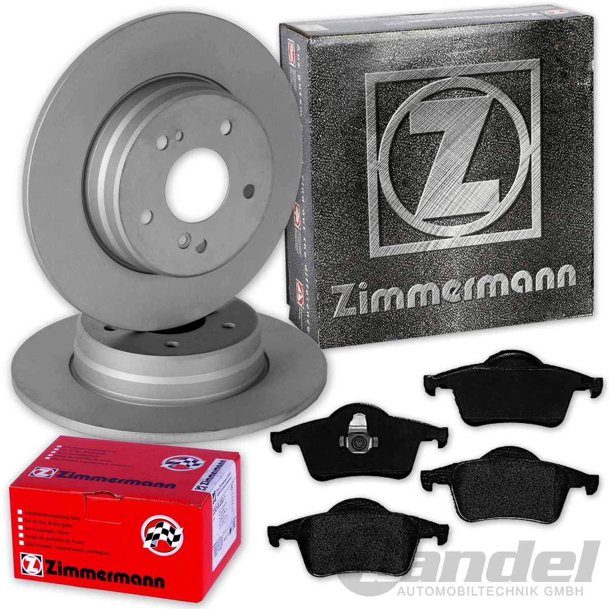 Гальмівні колодки та диски Zimmermann для FORD C-MAX (DM2) - безпека та якість