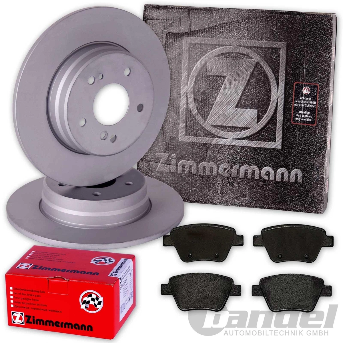 Гальмівні колодки та диски Zimmermann для Mazda Xedos 9 - найкращий вибір