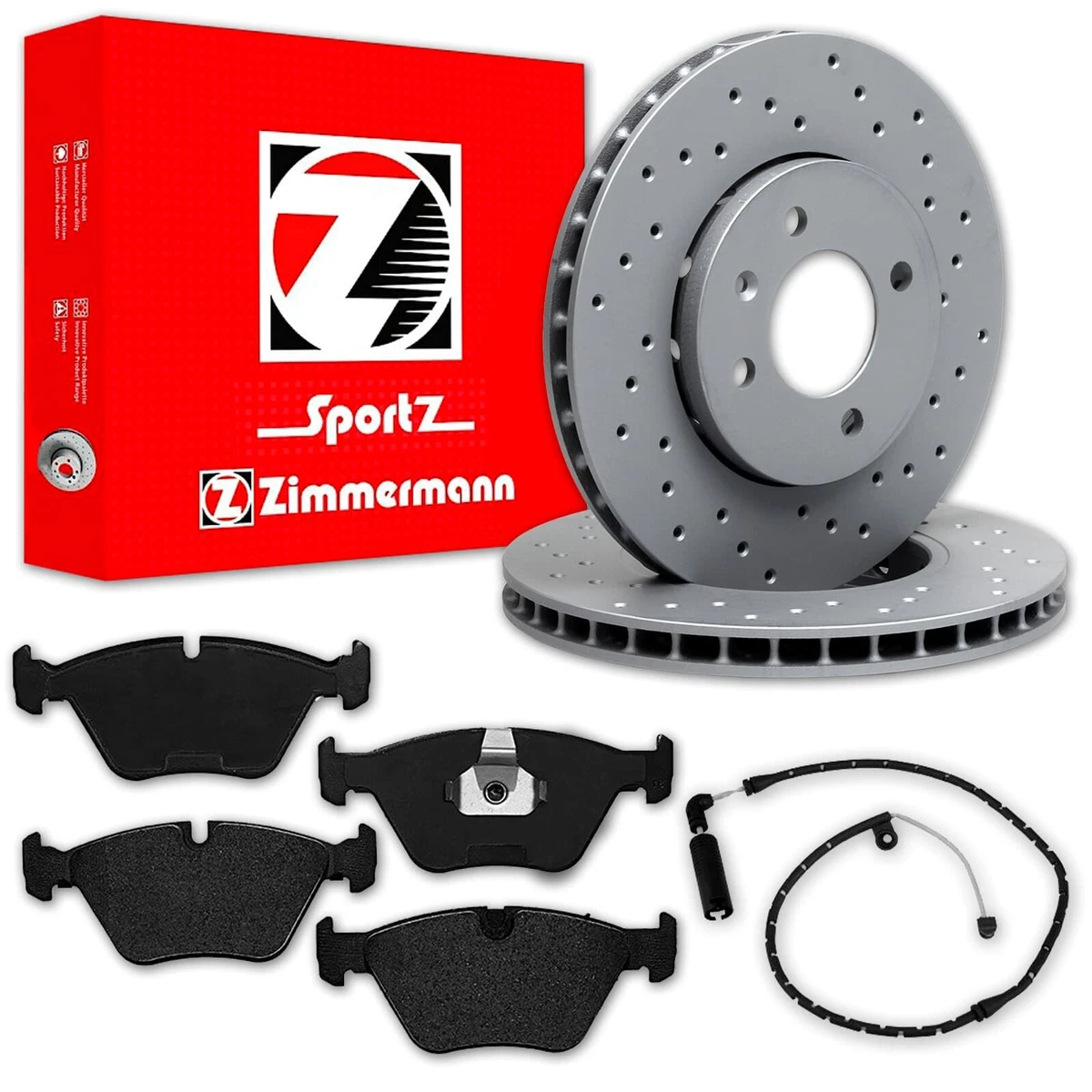 Гальмівні колодки та диски Zimmermann для SUBARU IMPREZA GF