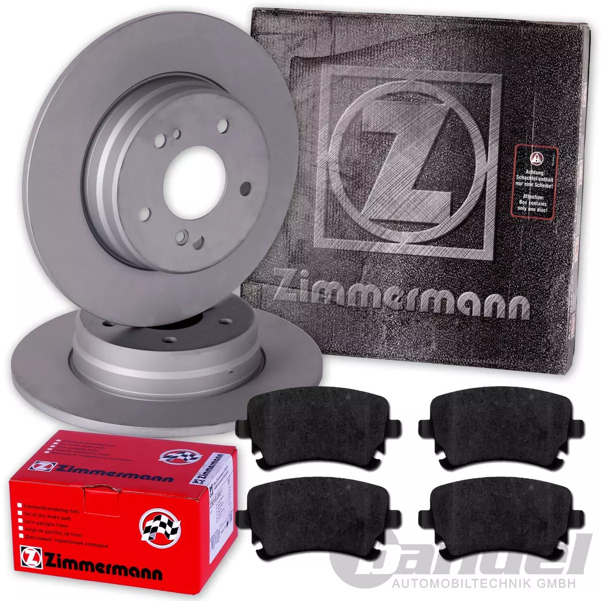 Гальмівні колодки та диски Zimmermann для CITROEN JUMPY ФУРГОН (V_)