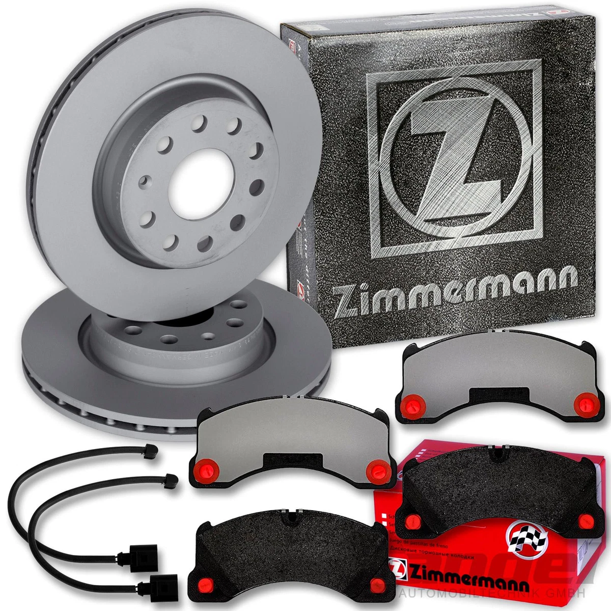 Гальмівні диски та колодки Zimmermann для Audi A6 (4A2, C4) до 1997 року