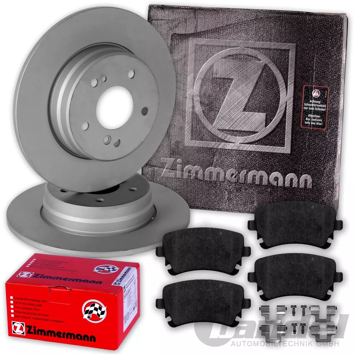 Гальмівні диски та колодки Zimmermann для AUDI A7 Sportback
