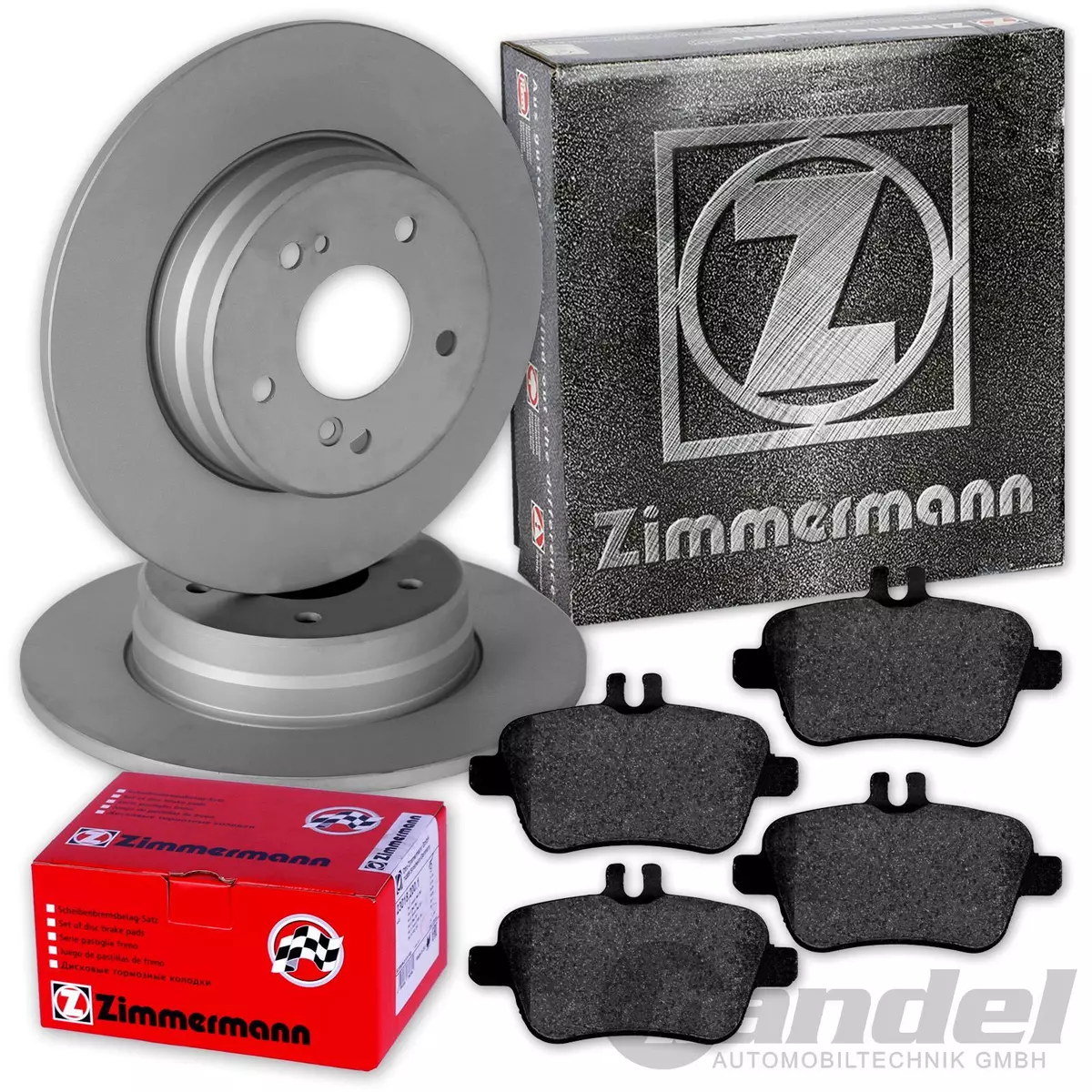Гальмівні колодки та диски Zimmermann для CITROEN JUMPY ФУРГОН (V_)
