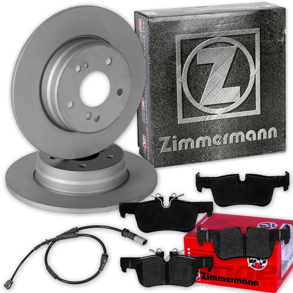 Гальмівні колодки та диски Zimmermann для Renault Megane III – безпека та якість