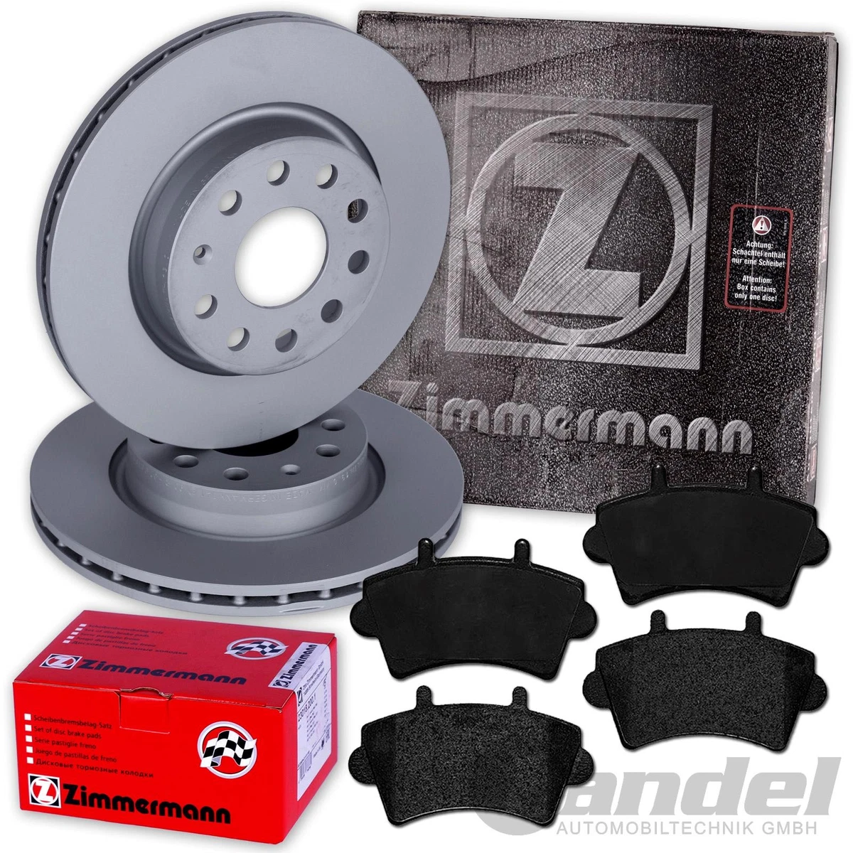 Безпечне гальмування для BMW 2 купе (F22, F87): Zimmermann