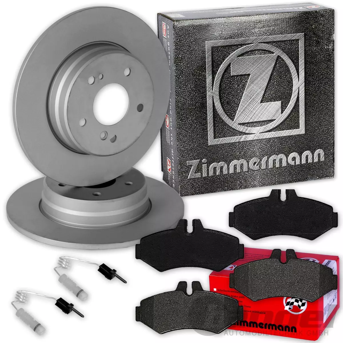 Гальмівні диски та колодки Zimmermann для Audi A6 (4A2, C4) до 1997 року