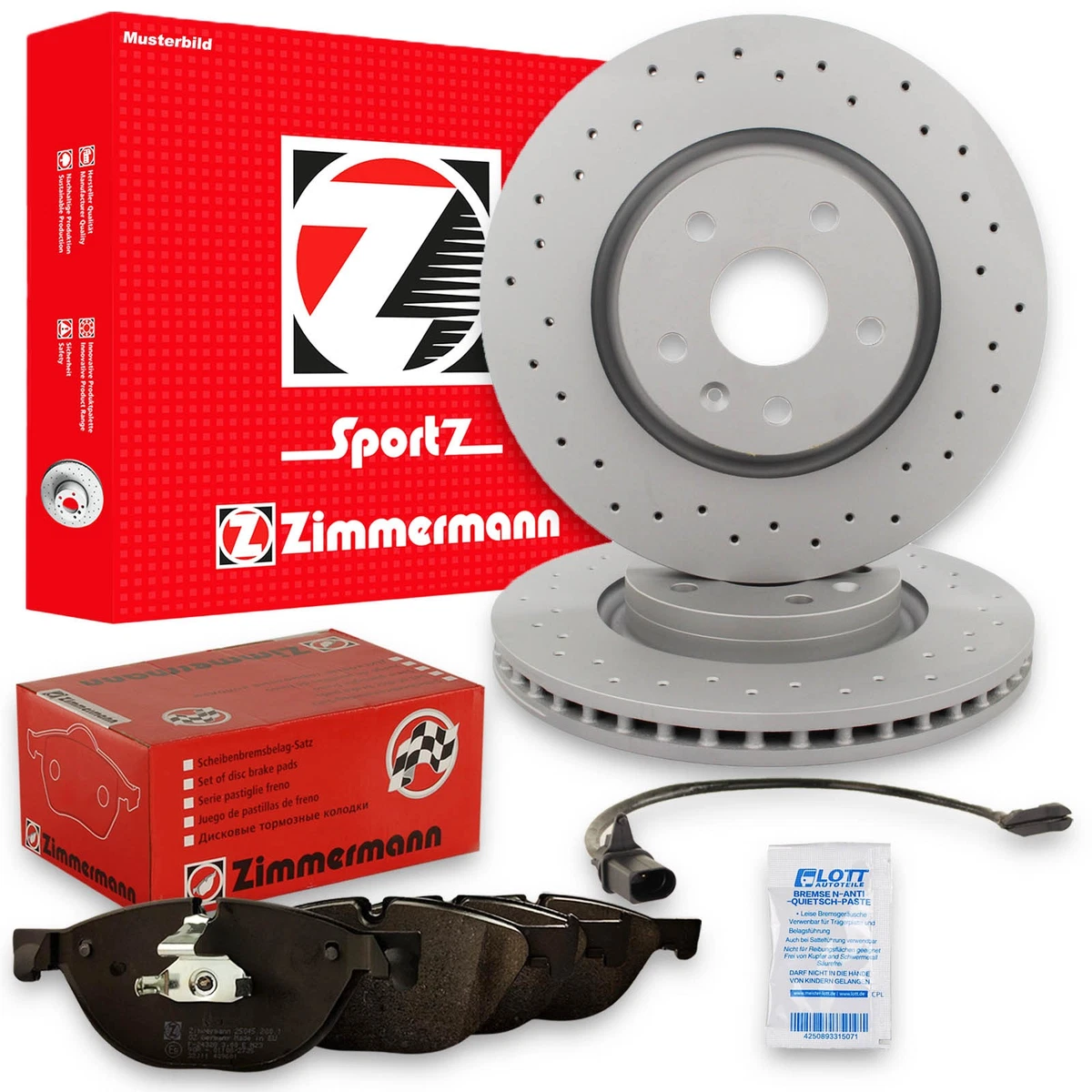 Безпечне гальмування з Zimmermann для AUDI A7 Sportback