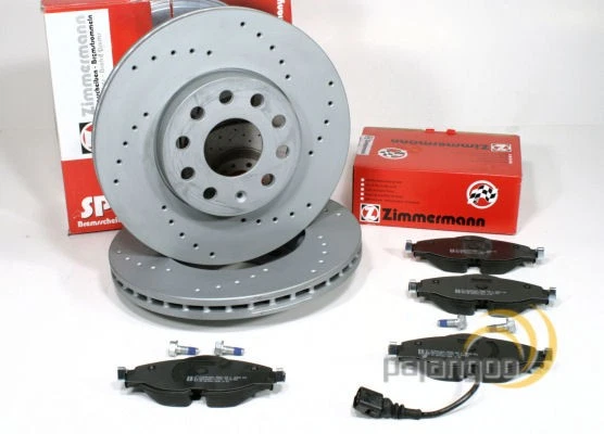 Гальмівні колодки та диски Zimmermann для Mercedes-Benz C-Class Кабріолет